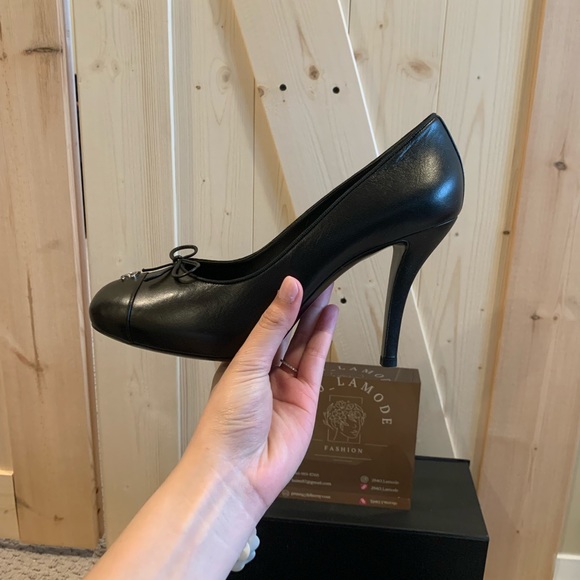 CHANEL PUMPS BLACK SIZE 39 brand new - Picture 5 of 10